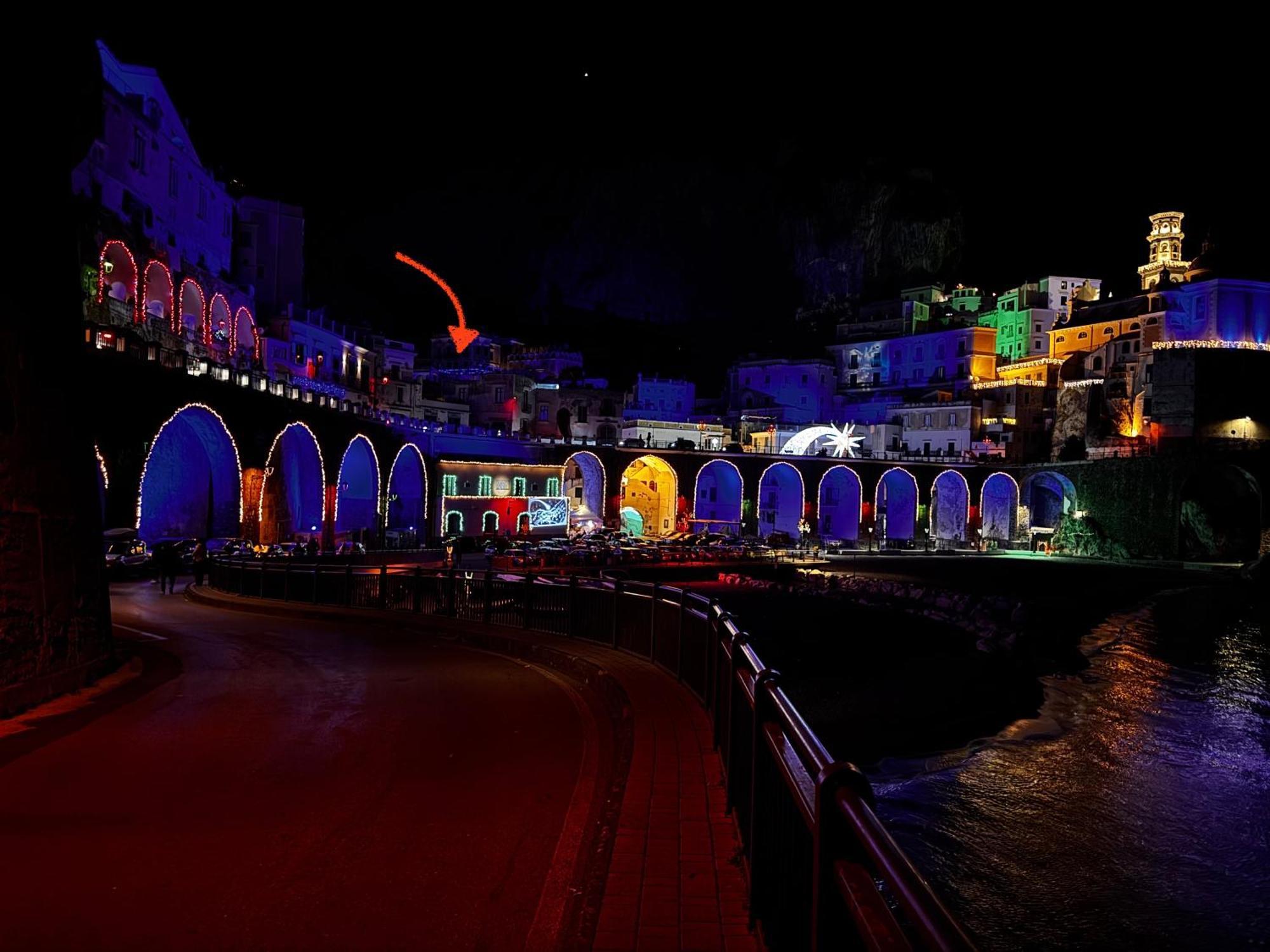 Blue'S House Daire Atrani Dış mekan fotoğraf